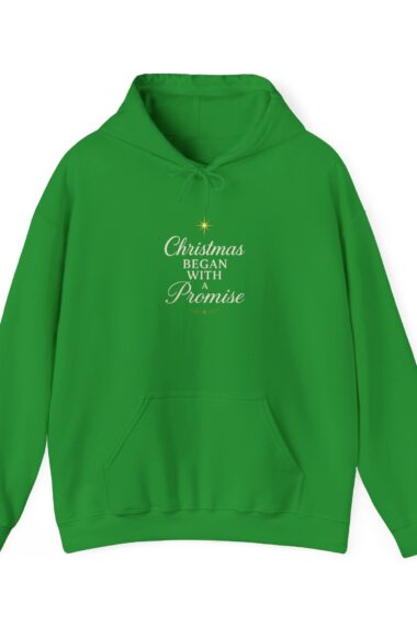 Christmas Began With A Promise Hoodie
