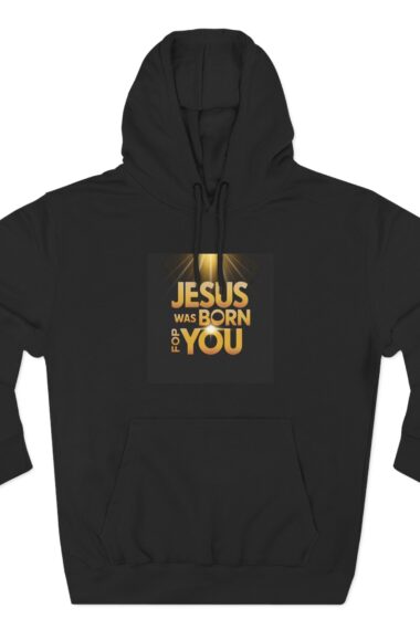 Jesus Birthday Fleece Hoodie, Cozy Religious Gift, Christian Apparel, Faith-Inspired Sweatshirt, Holiday Wear