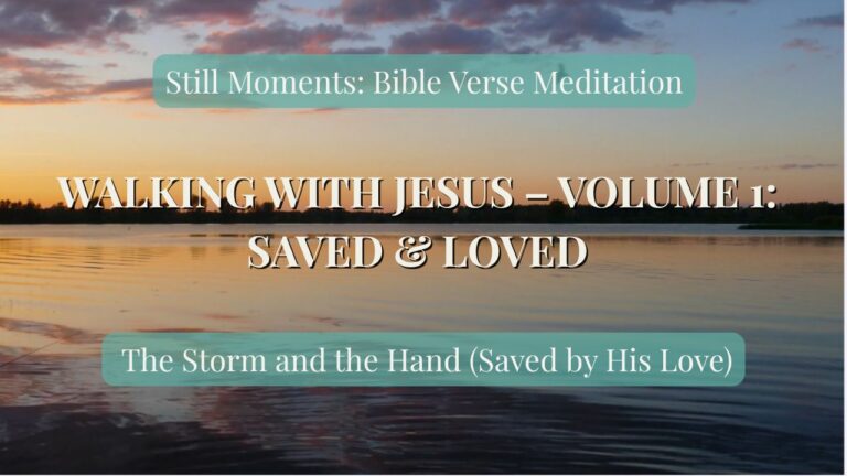 The Storm and the Hand — Matthew 14:30–31 | Walking with Jesus (Volume 1)