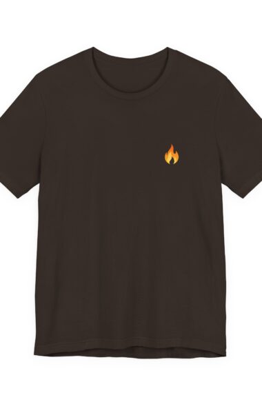It Burns Because It Burns Shirt | Minimalist Quote T-Shirt | Inspirational Faith Tee